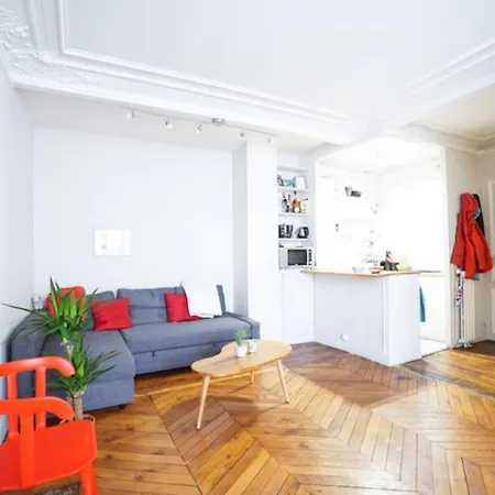 Lejlighed Design Near Montmartre Paris